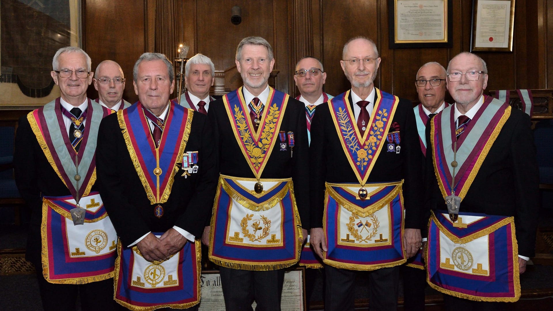 Prince Edward Lodge of MMM No.14, Installation of Worshipful Brother